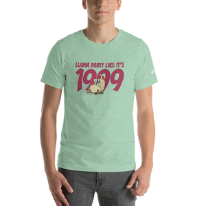 Llama Party Like It's 1999 Unisex T-Shirt