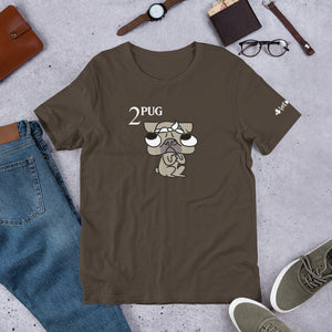 2Pug Unisex T-Shirt